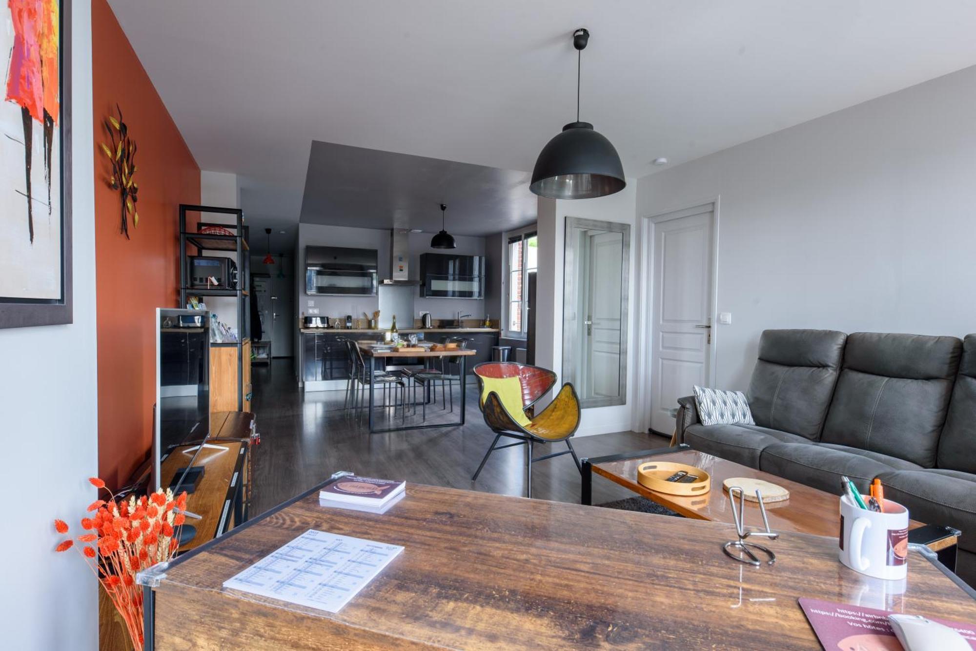 A Babord Fecamp Appartement Vue Port Et Mer Linge Inclus Exterior photo