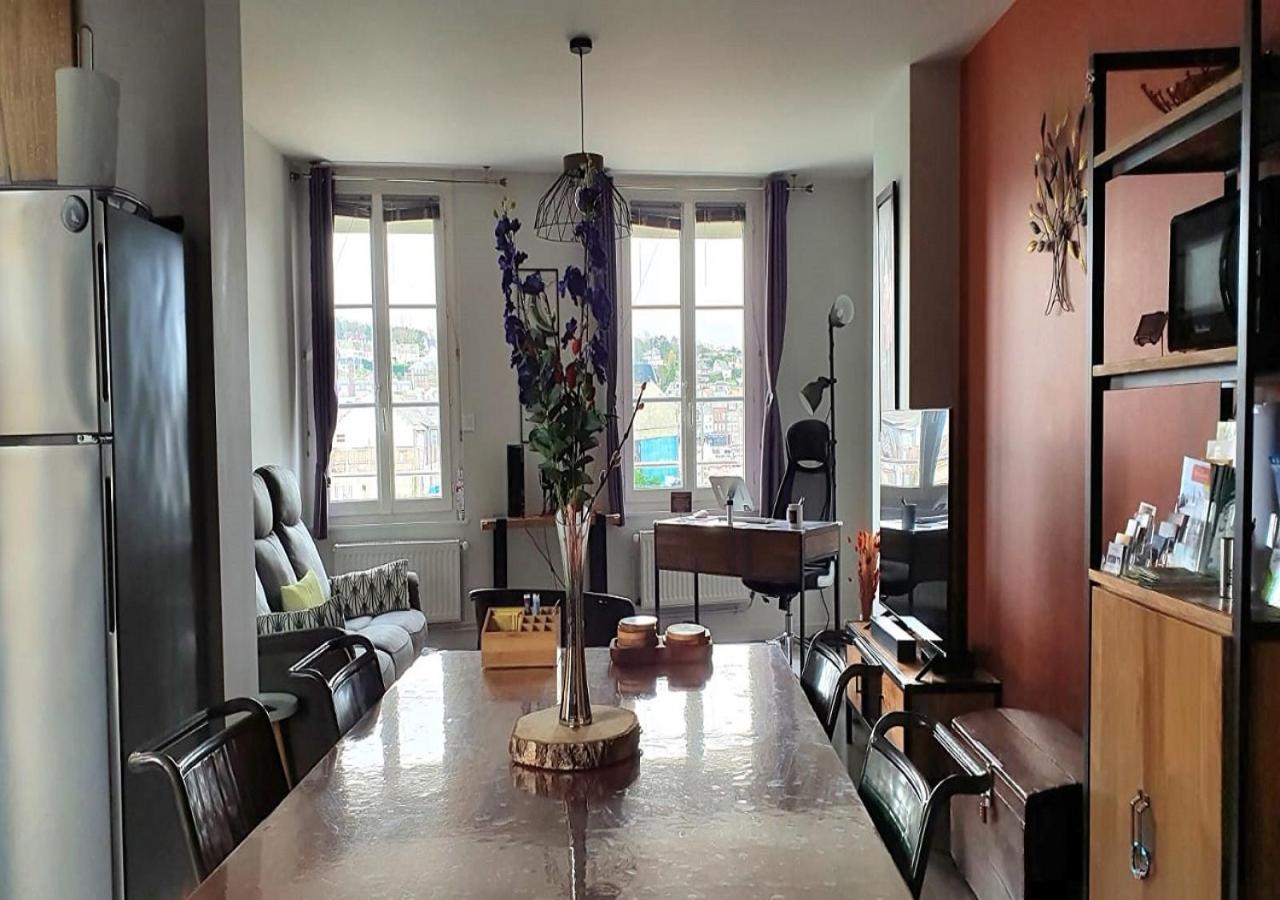 A Babord Fecamp Appartement Vue Port Et Mer Linge Inclus Exterior photo